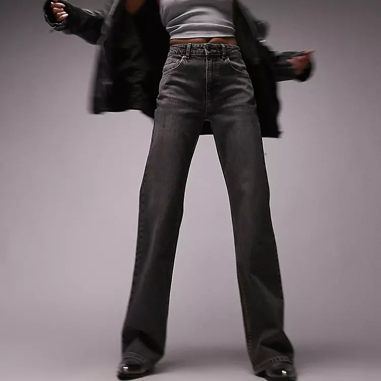 Flare Jeans Velvet Flares Topshop Topshop Joni Flare Jeans In Mid