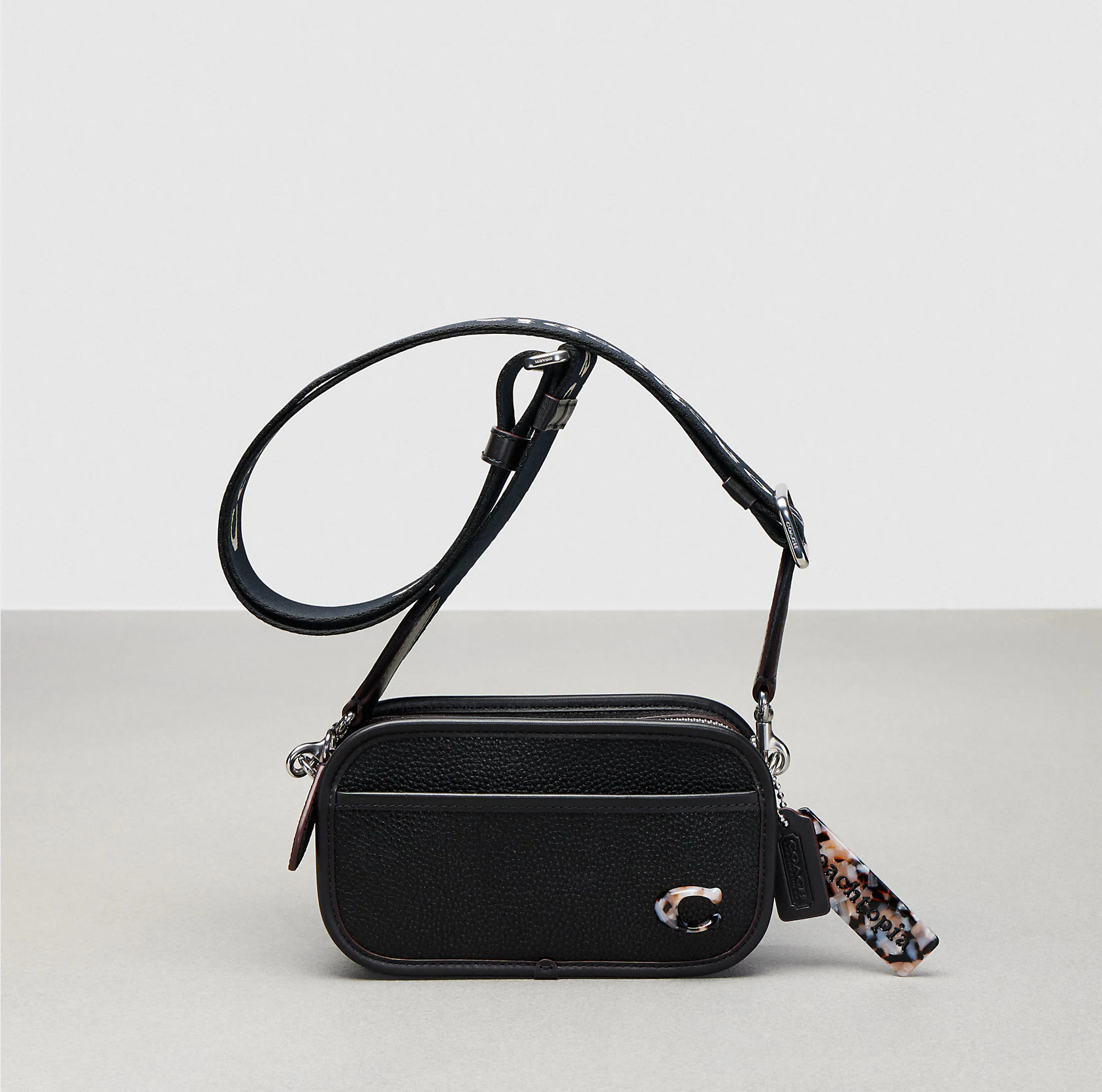 Coach Mini Ergo Bag With Crossbody Strap Coachtopia Leather