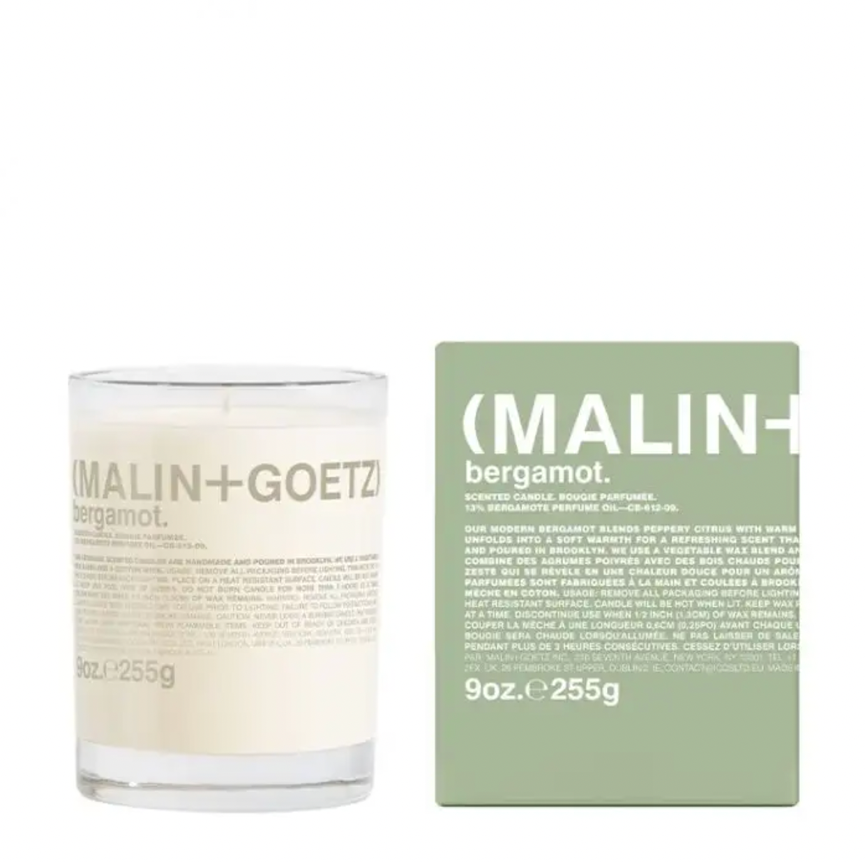 MALIN+GOETZ + Bergamot Candle