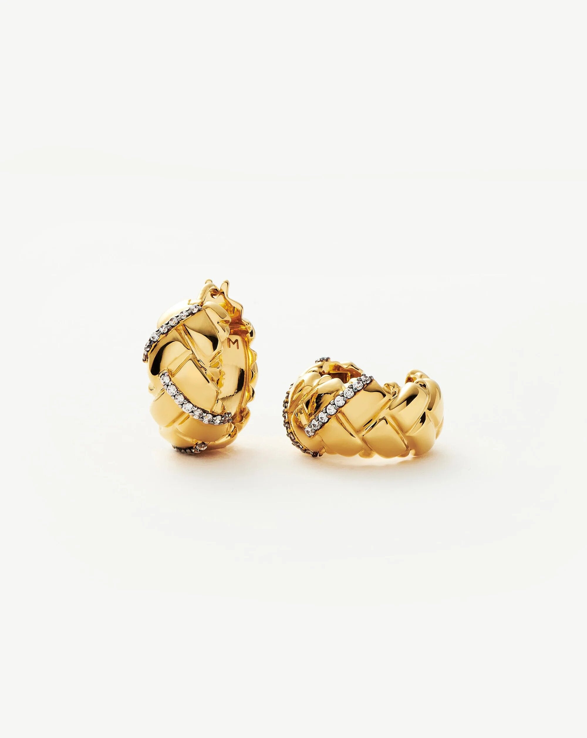 Missoma waffle hoops deals