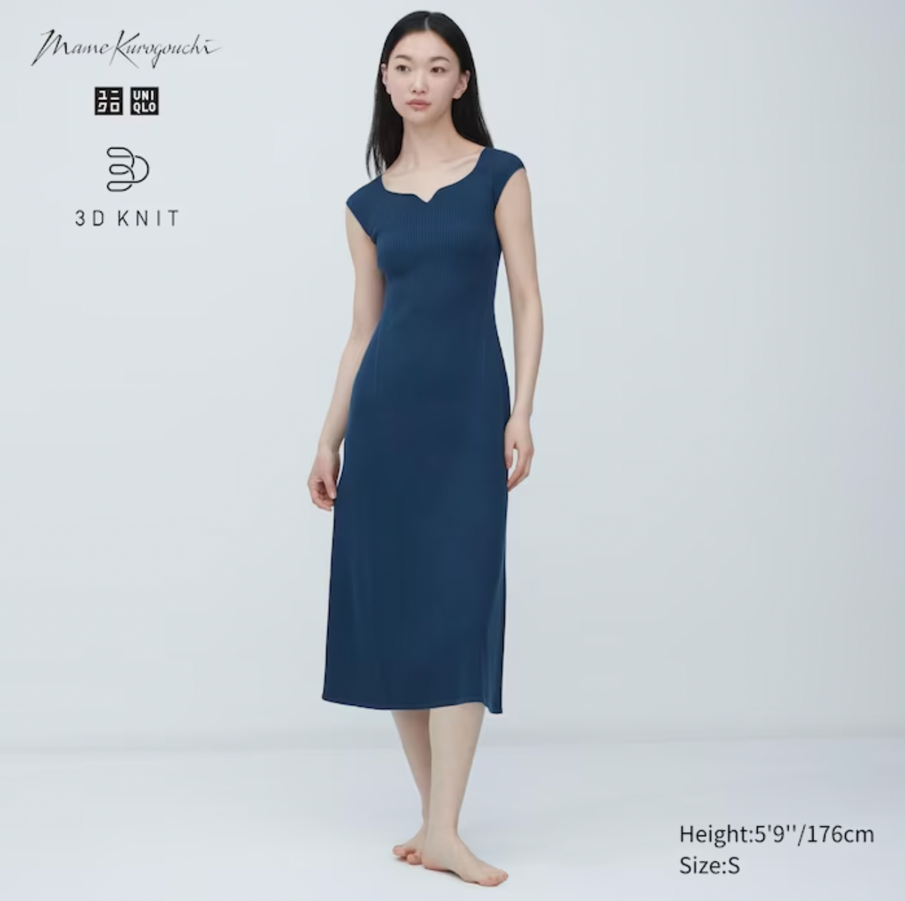 Uniqlo x Mame Kurogouchi + 3D Knit Sleeveless Dress (Mame Kurogouchi)