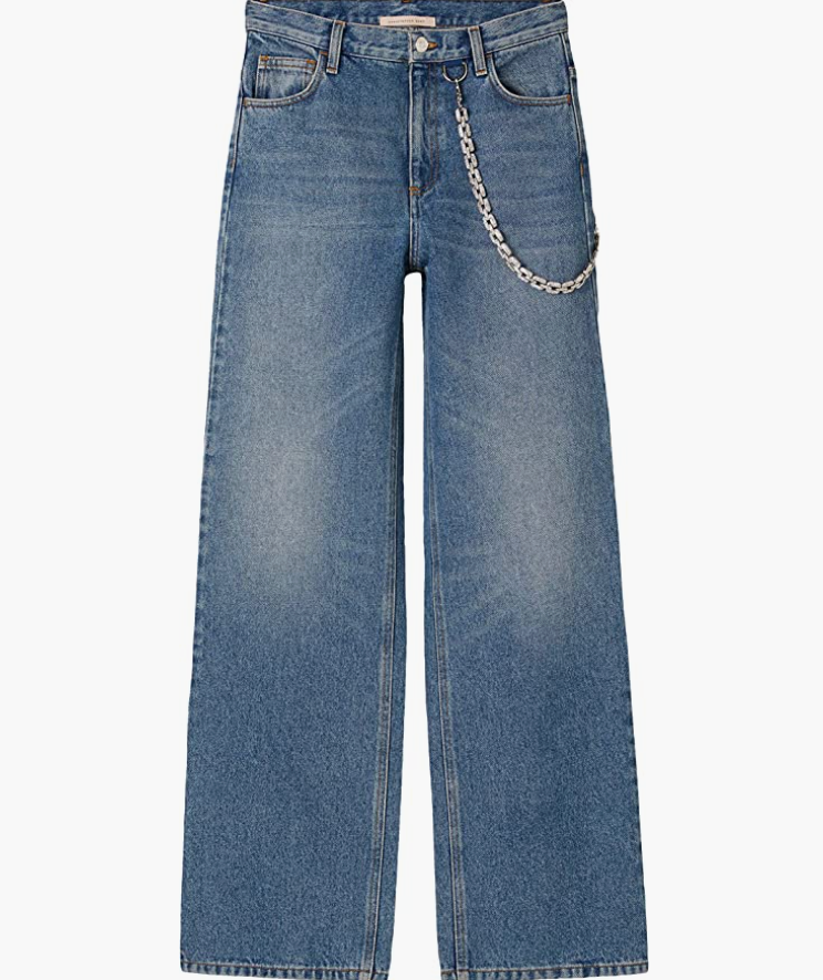 Chris Kane + Crystal Chain Jeans