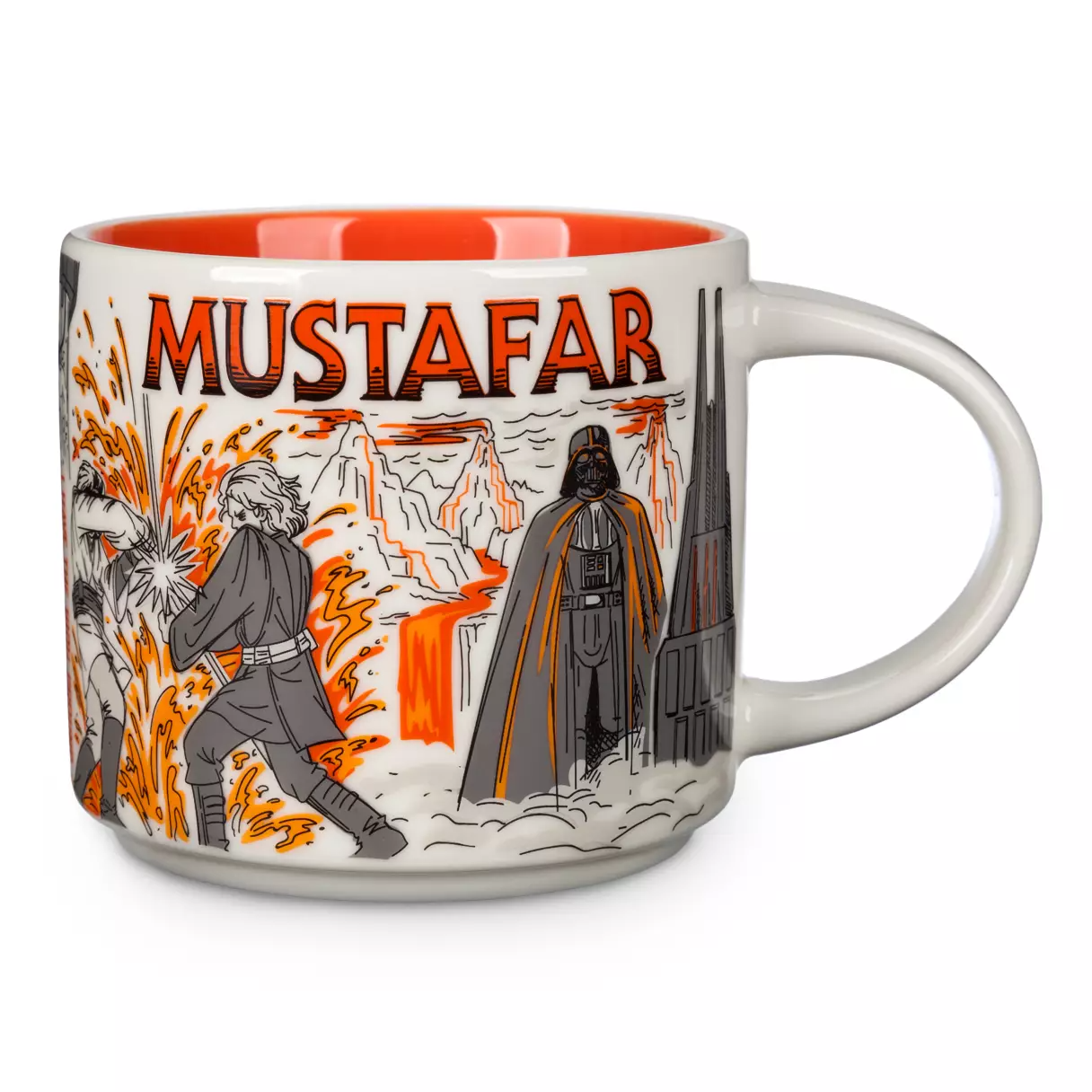 Disney + Mustafar Starbucks® Mug – Been There Series – Star Wars