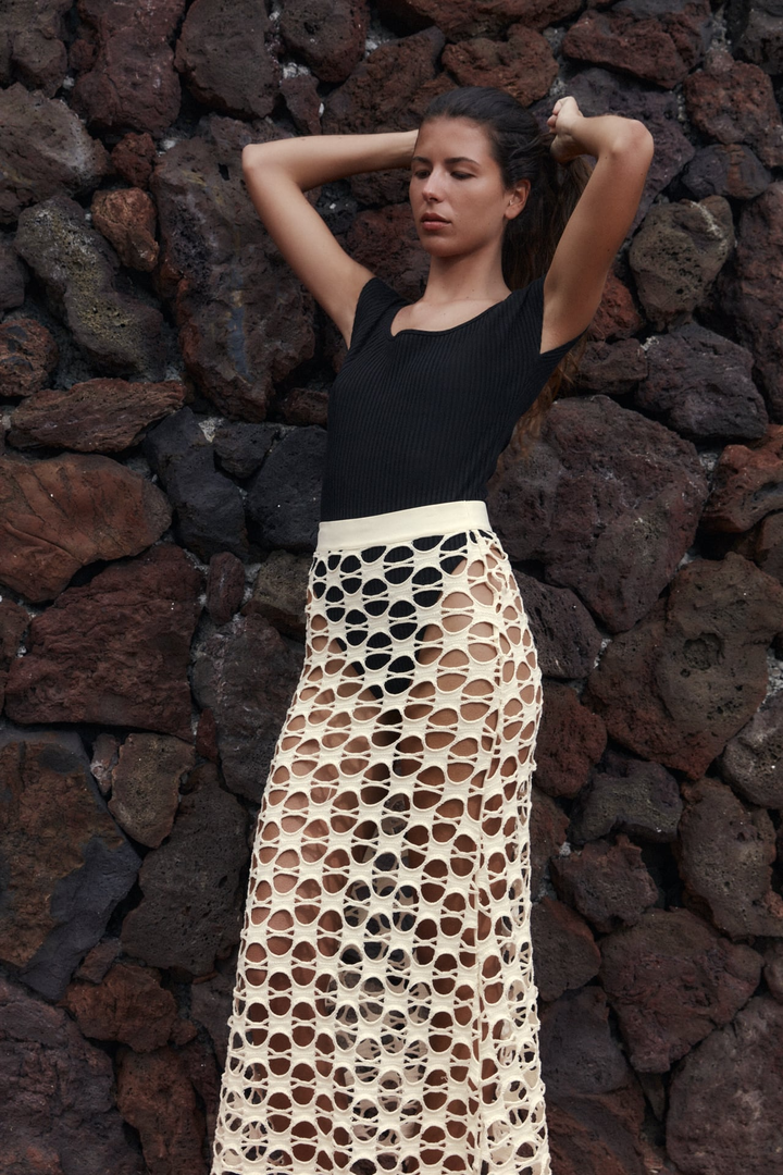 Long skirt and top models cheap