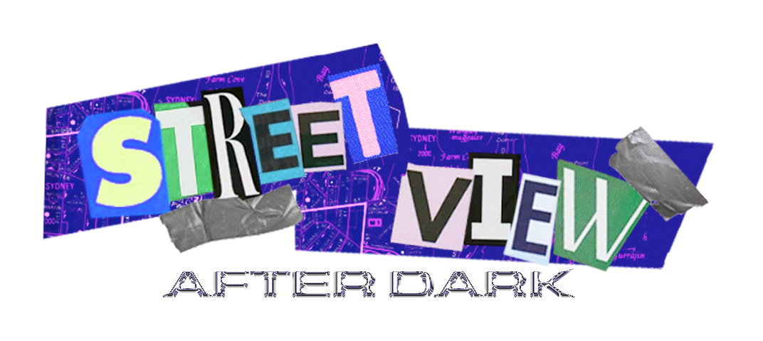 A logo that reads "Street View After Dark"