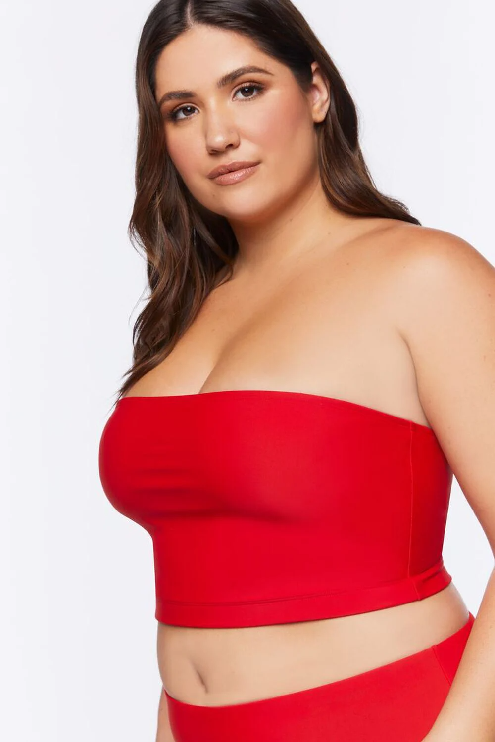 Forever21 + Plus Size Bandeau Bikini Top