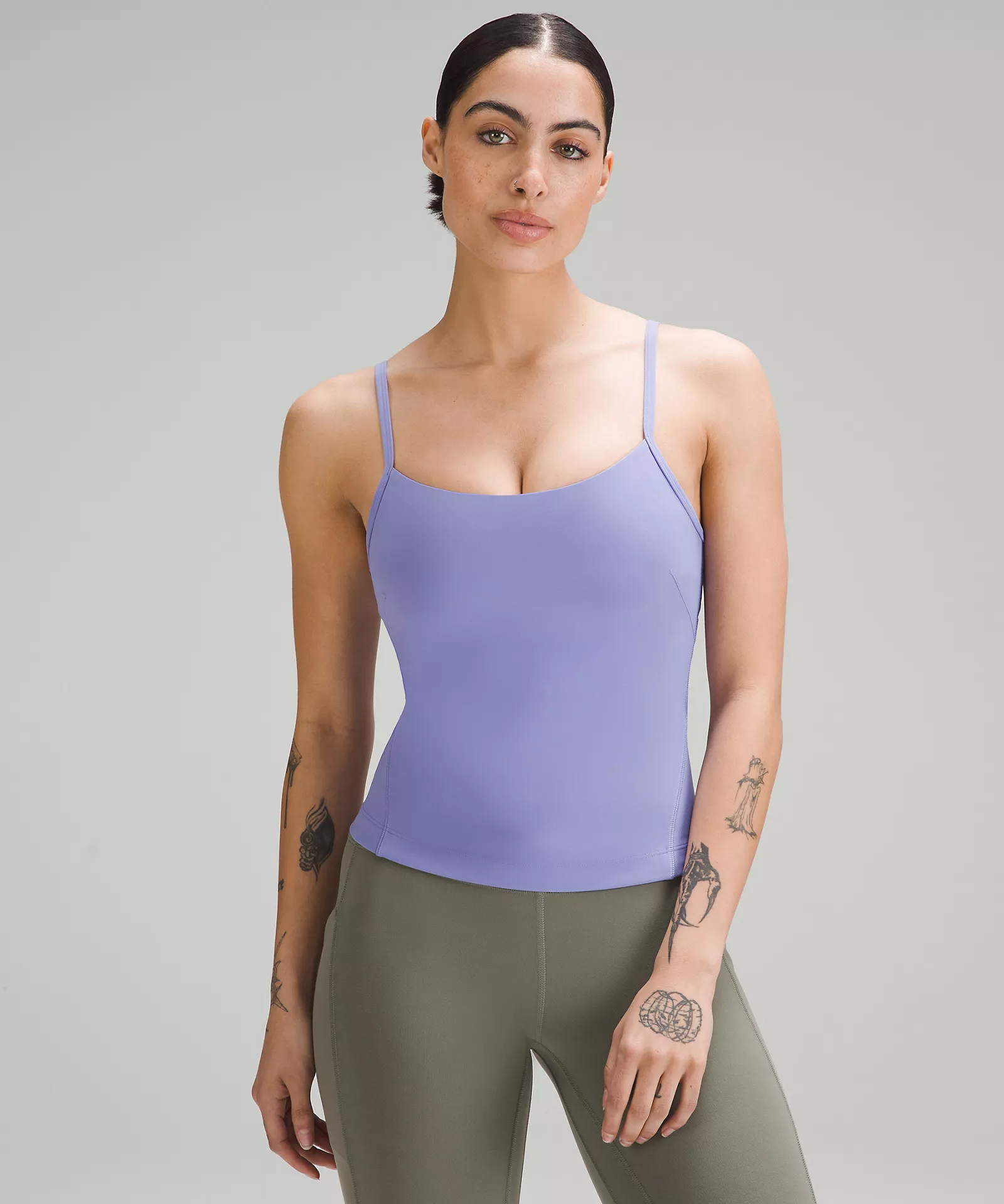 Lululemon + Cross-Back Nulu Yoga Tank Top