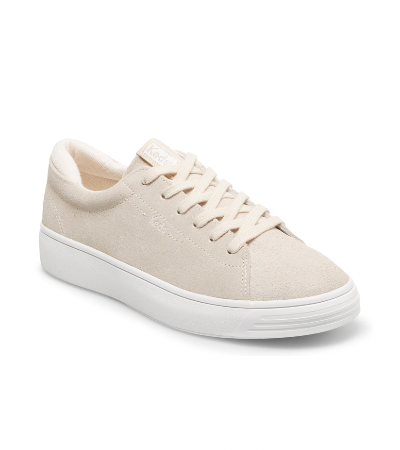 Keds reasobable crashback leather white