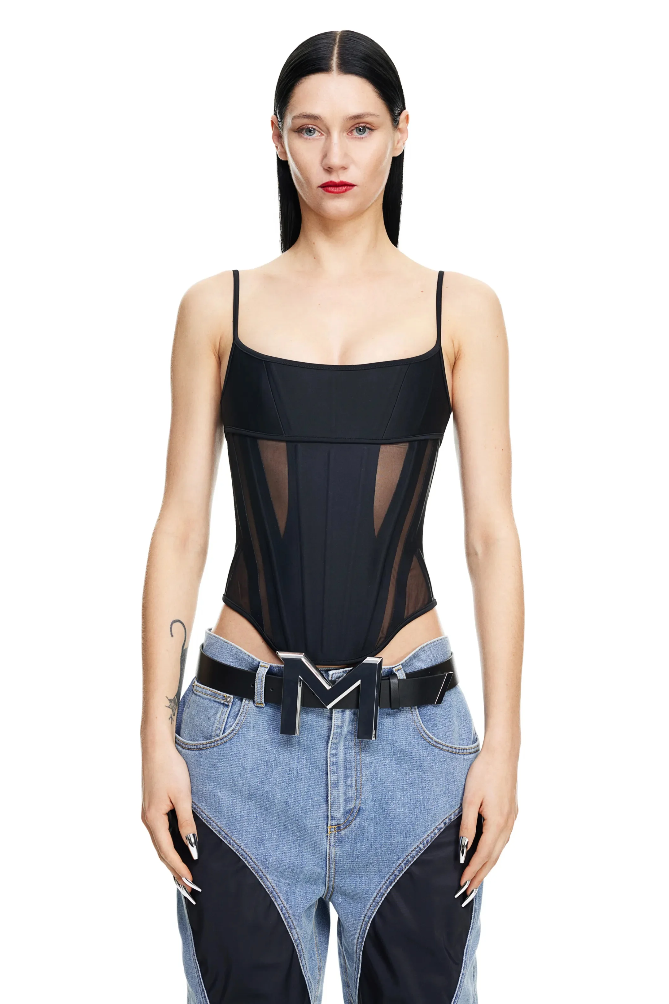 H&m corset top sales