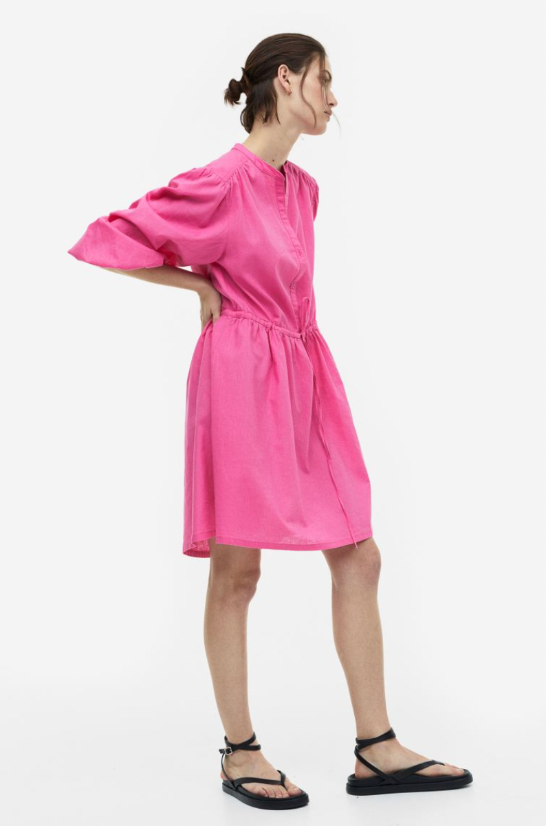 H&M + LinenBlend Dress