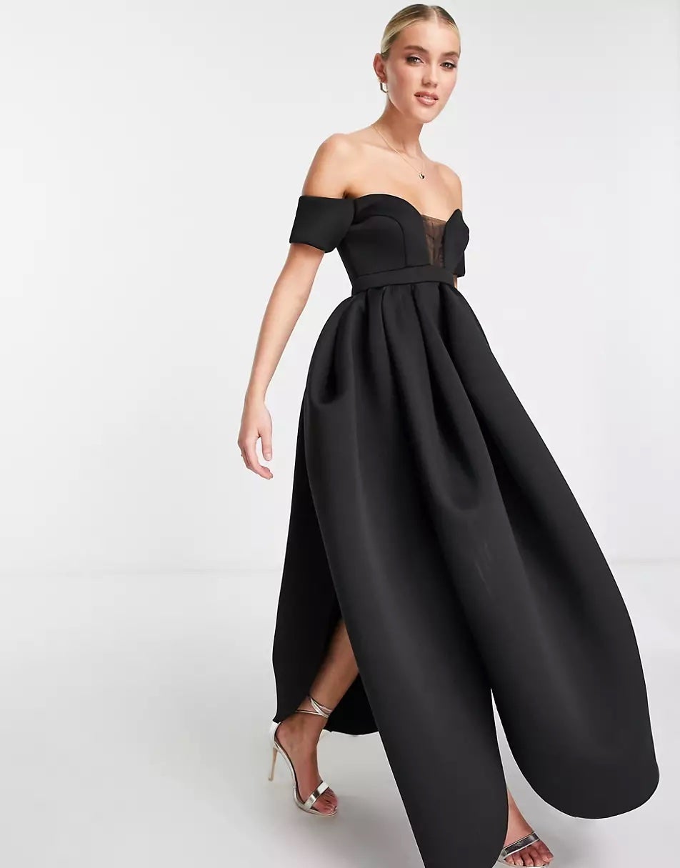 Elegant Black Classic Velvet Evening Dress Design V-Neck Applique Prom Dress  Front Split Short Sleeves Gold Lace Sequin Arab - AliExpress