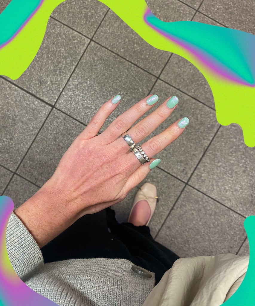 I Tried A “Mermaid Manicure” & It’s Giving Blue Crush