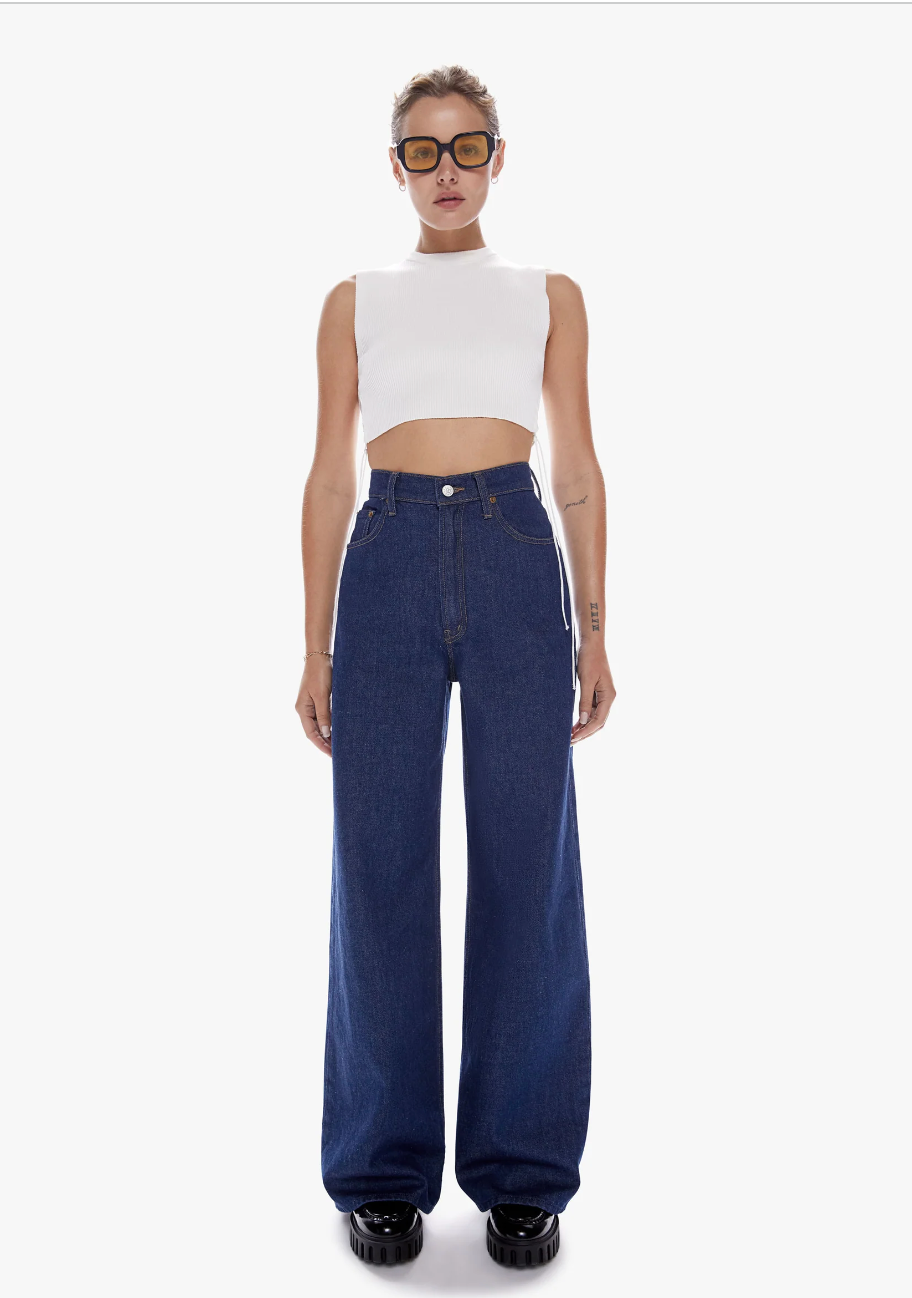 Mother Denim + The Funner Sneak