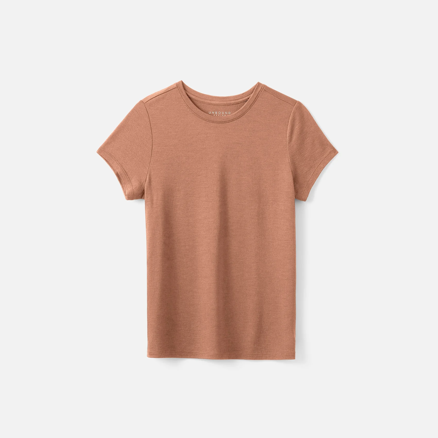 Unbound Merino + Women’s Merino Wool Crew Neck T-Shirt