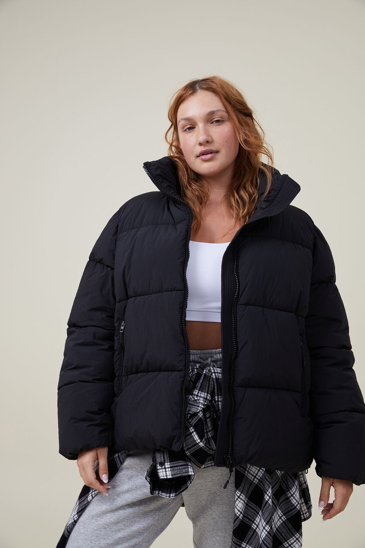 Zara Quilted Jacket With Hidden Hood | lupon.gov.ph