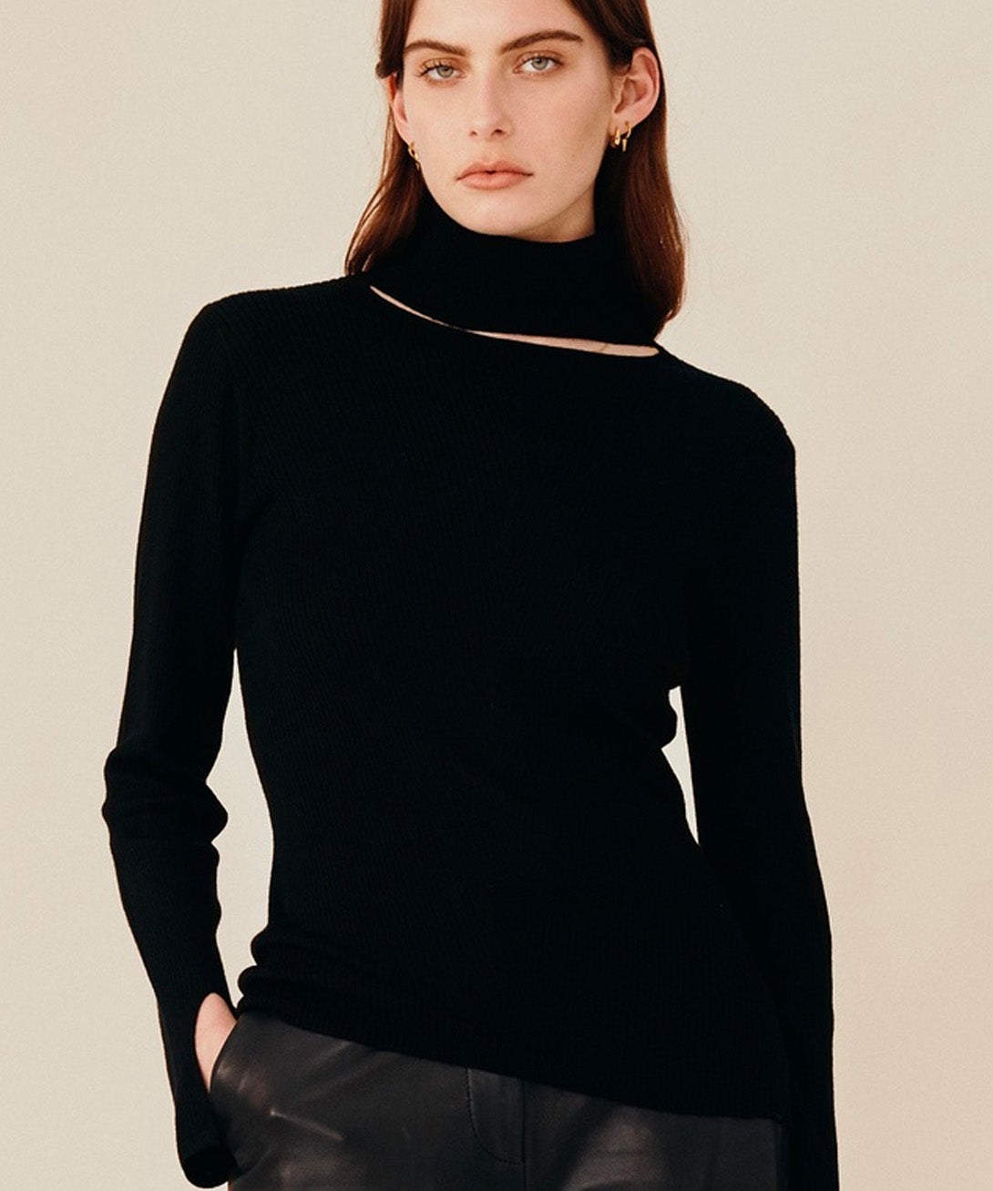 Ginger & Smart + Dimension Turtleneck Knit