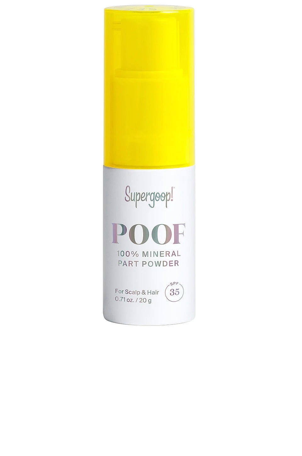 Supergoop! + Poof 100 Mineral Part Powder SPF 35