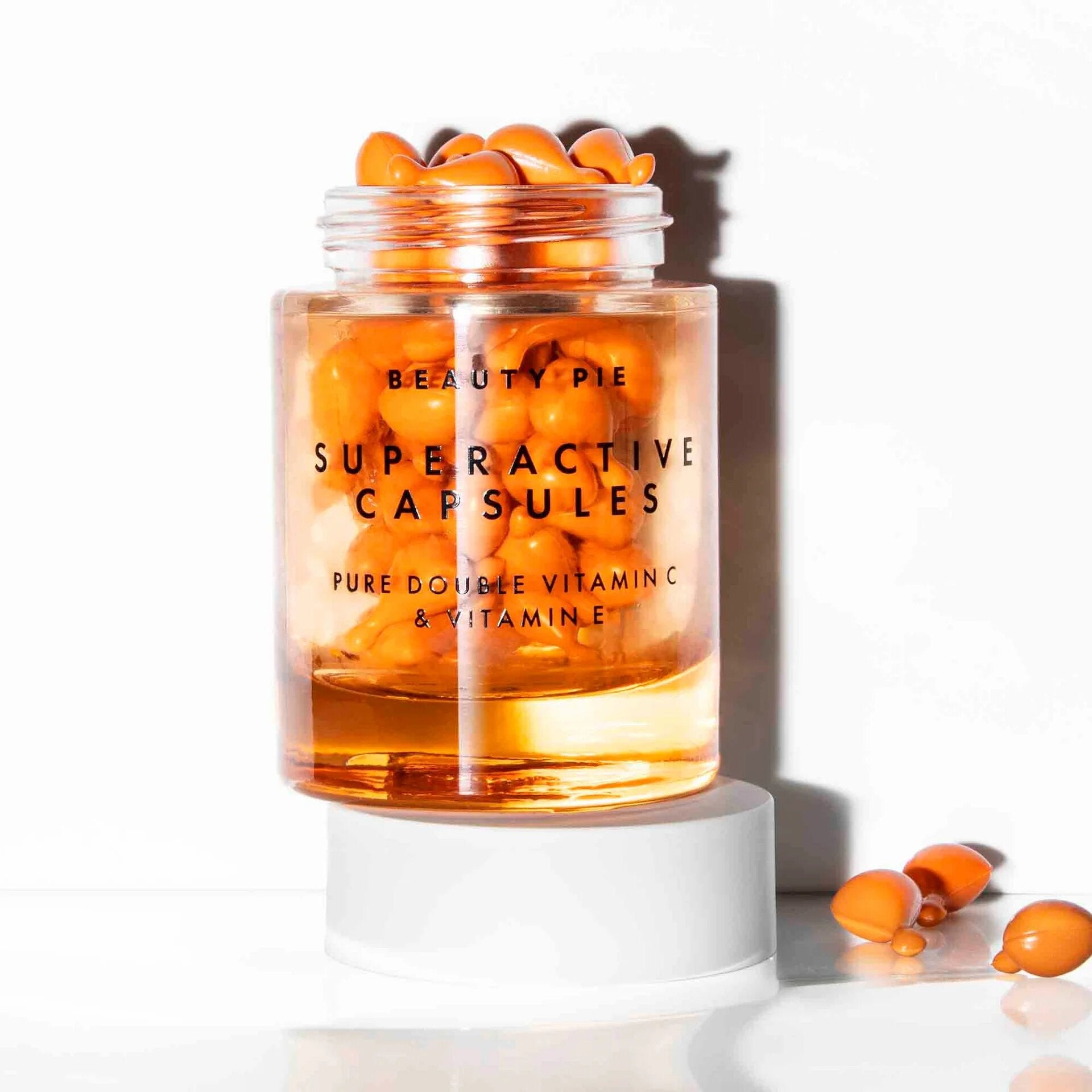 Beauty Pie + Superactive Capsules Pure Double Vitamin C & Vitamin E Serum