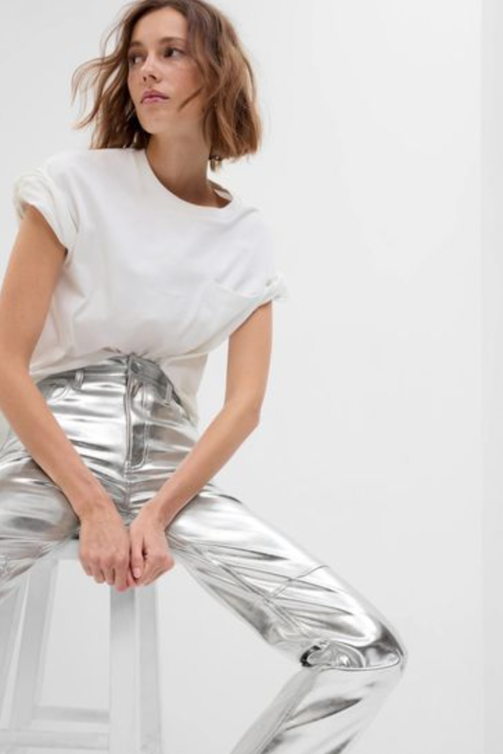 The 18 best metallic trousers to shop this party season