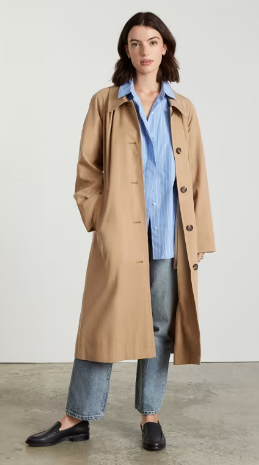 Everlane + The Gathered Drape Trench