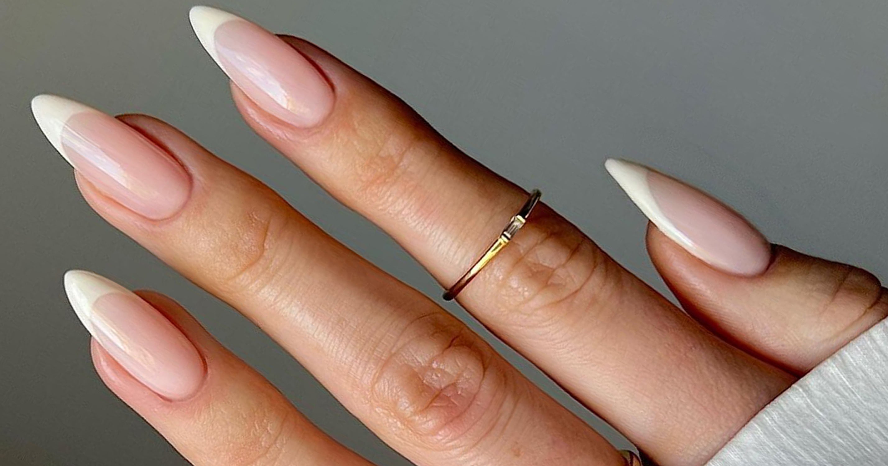 Everyone’s Asking For The “Modern French” Manicure Right Now