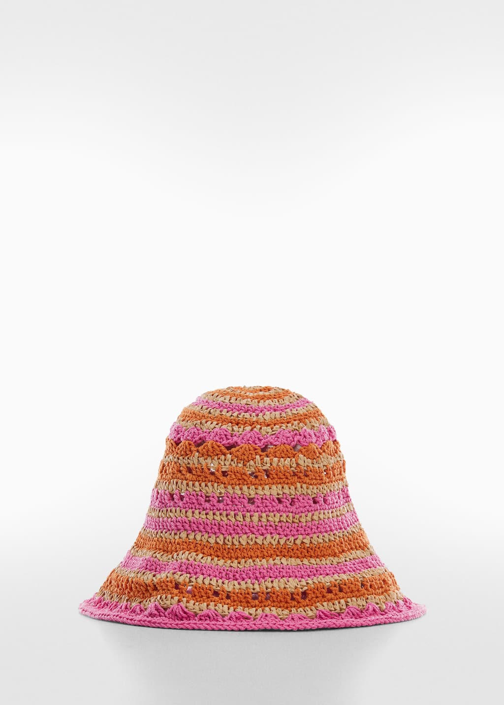 Mango + Natural Fiber Bucket Hat