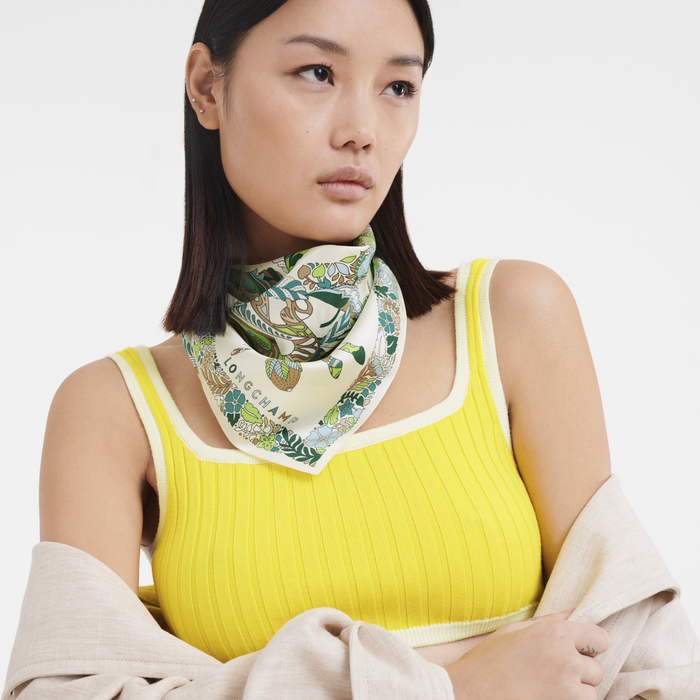 Longchamp clearance silk scarf