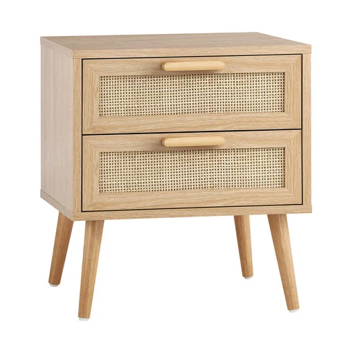 Large acorn wood brewton nightstand deals
