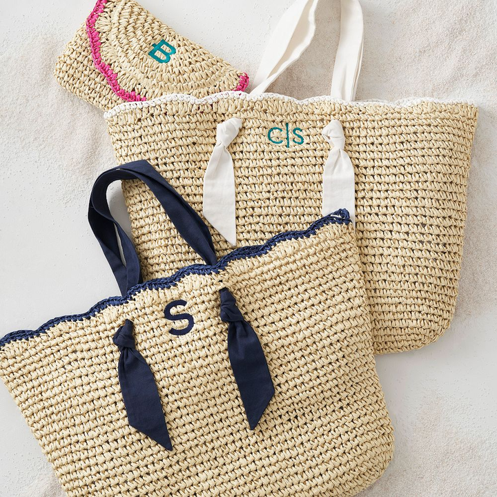 The Best Monogrammed Tote Bags Luggage Wallets