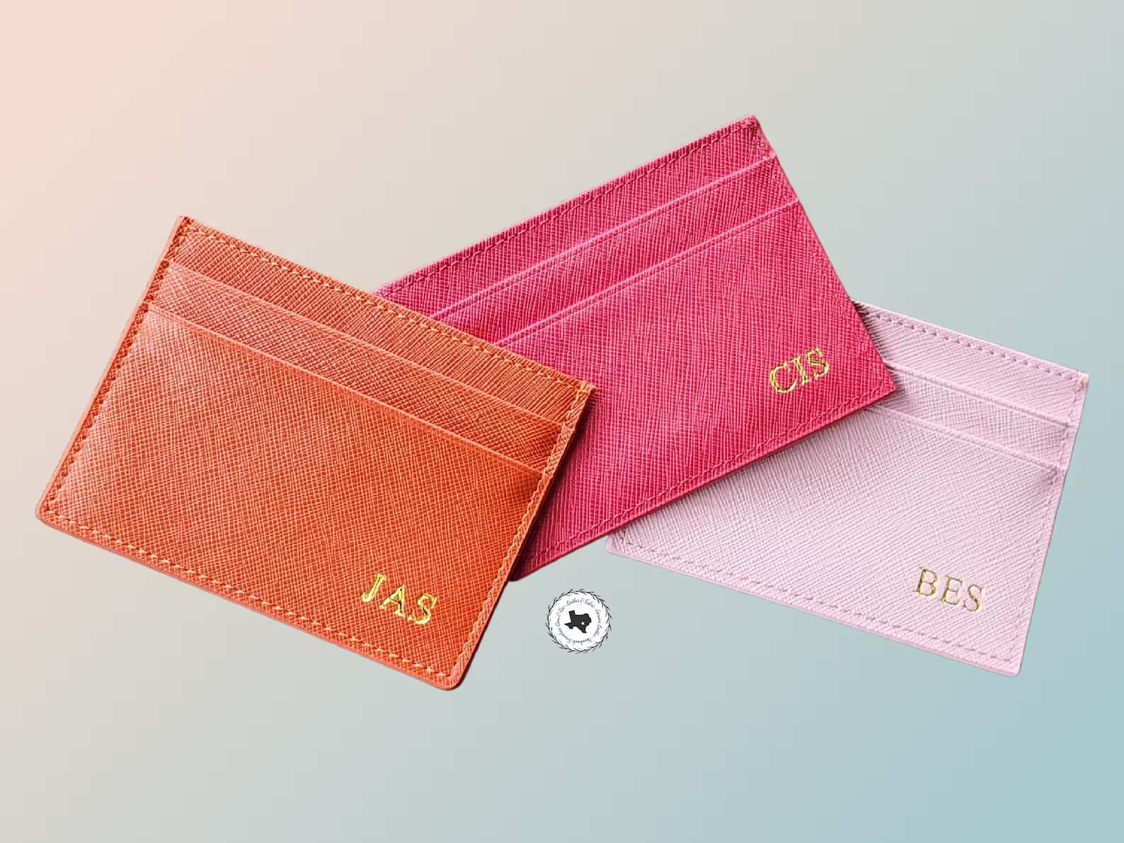 Personalized Monogram Bonia Card Holder Bonia Wallet Man BONIA