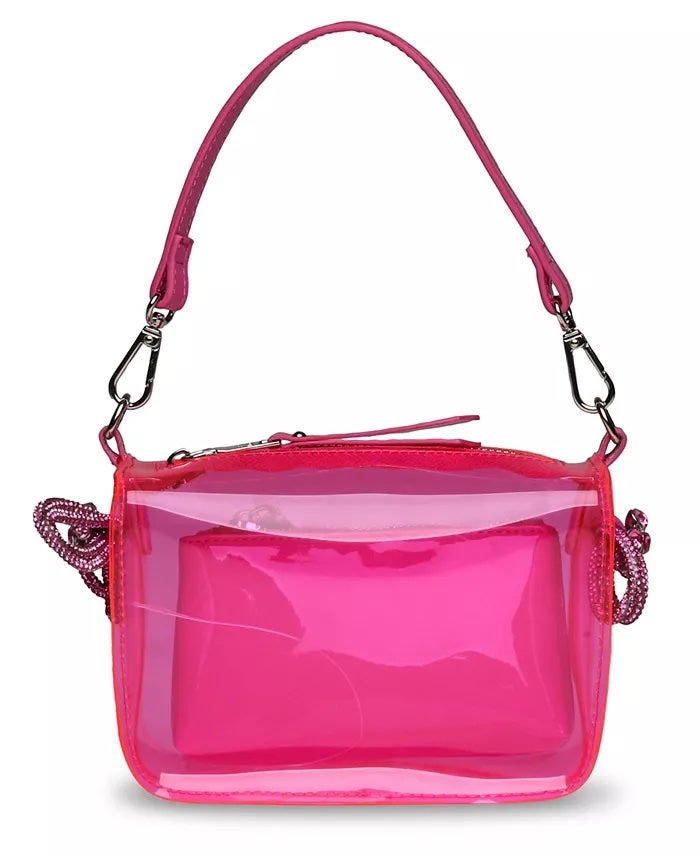 Steve Madden + Mini Bow Clear Bag