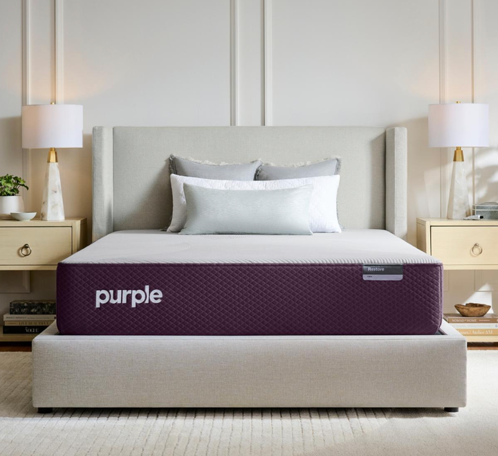 Purple Mattress Review: Comfortable, Unique Mattress for All Sleeping  Positions - CNET