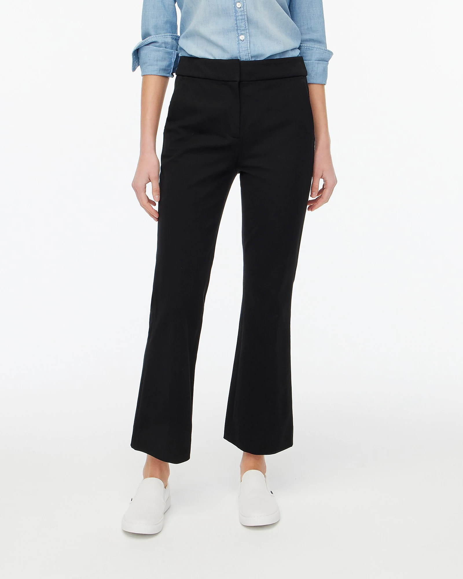 J.Crew Factory + High-rise girlfriend chino pant