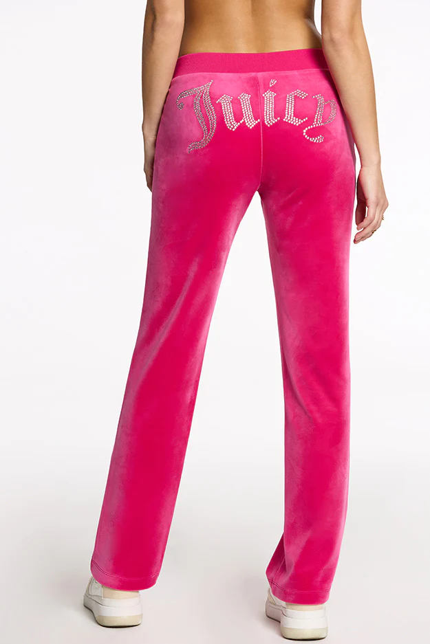 Juicy Couture + OG Big Bling Velour Track Pants