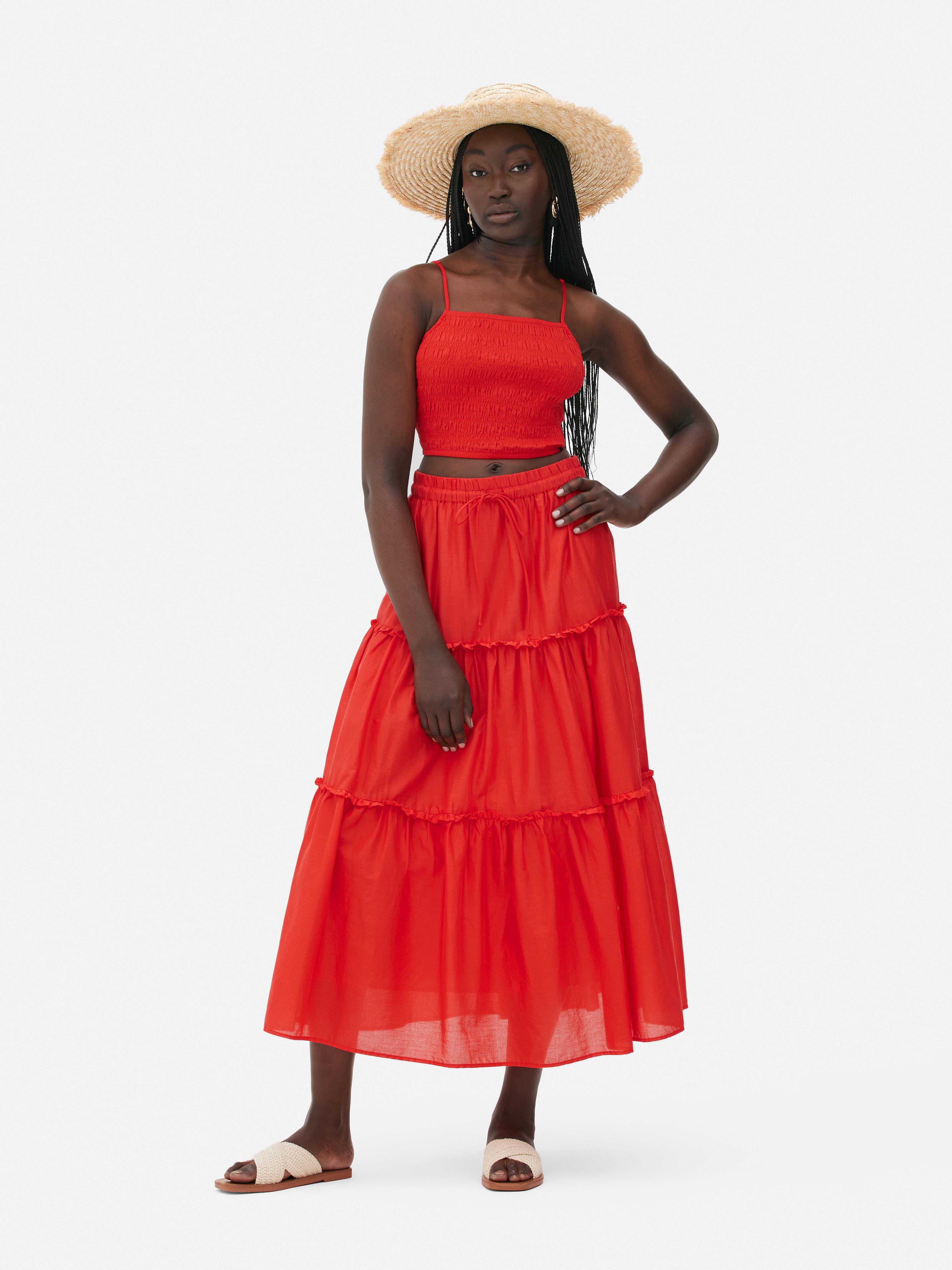 Primark Voile Midi Skirt