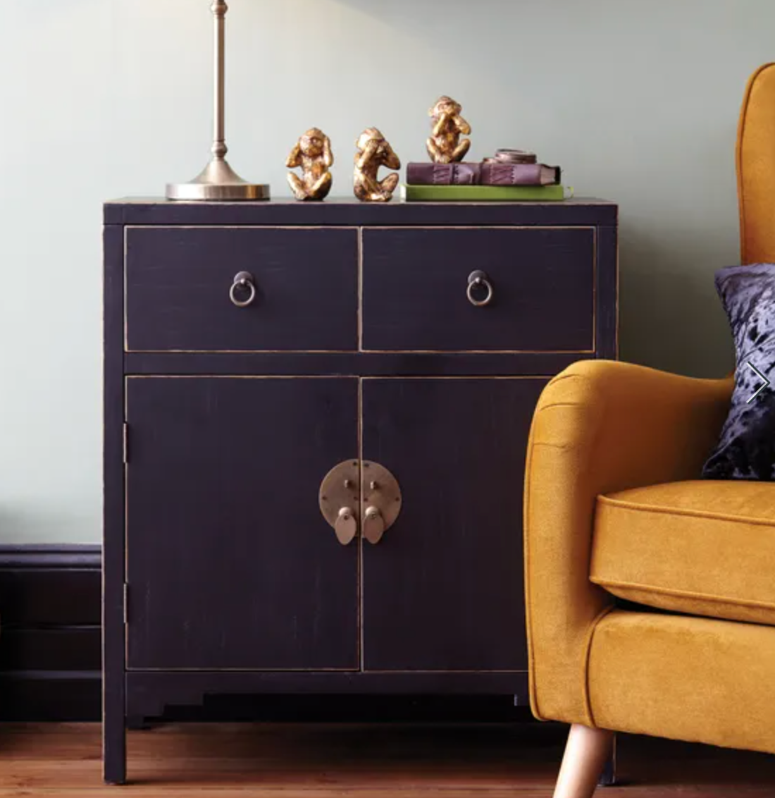 Dunelm black chest of drawers deals