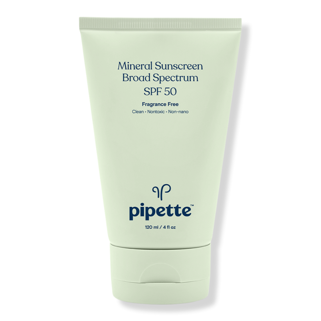 Pipette + Mineral Sunscreen Broad Spectrum SPF 50
