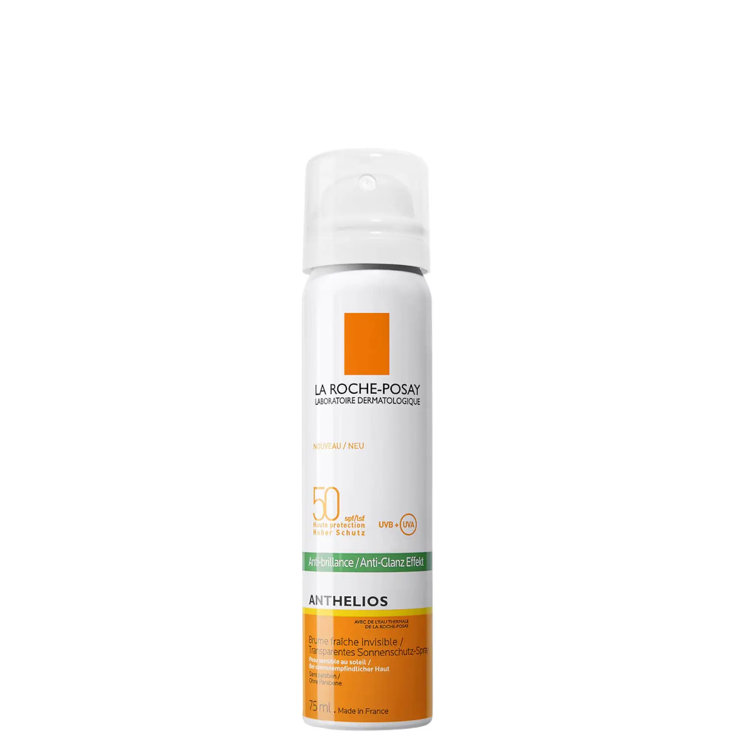 La Roche-Posay + Anthelios Anti-Shine Sun Protection Invisible SPF50 ...