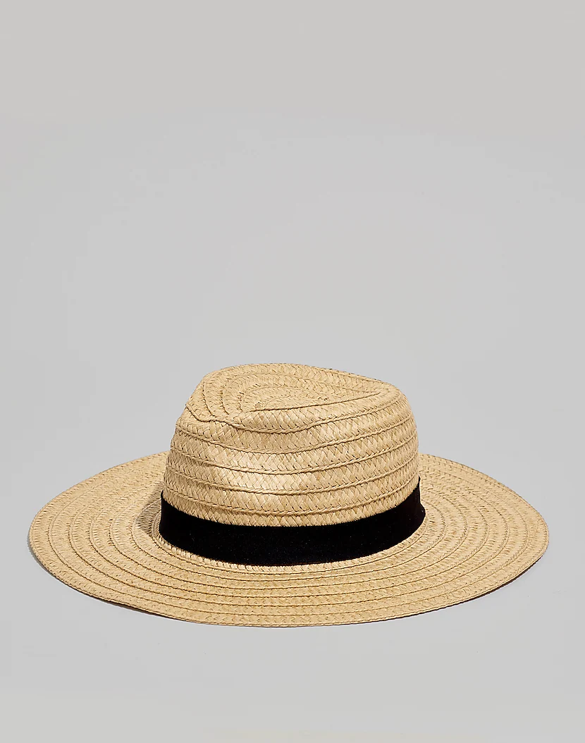 Madewell + Packable Braided Straw Hat