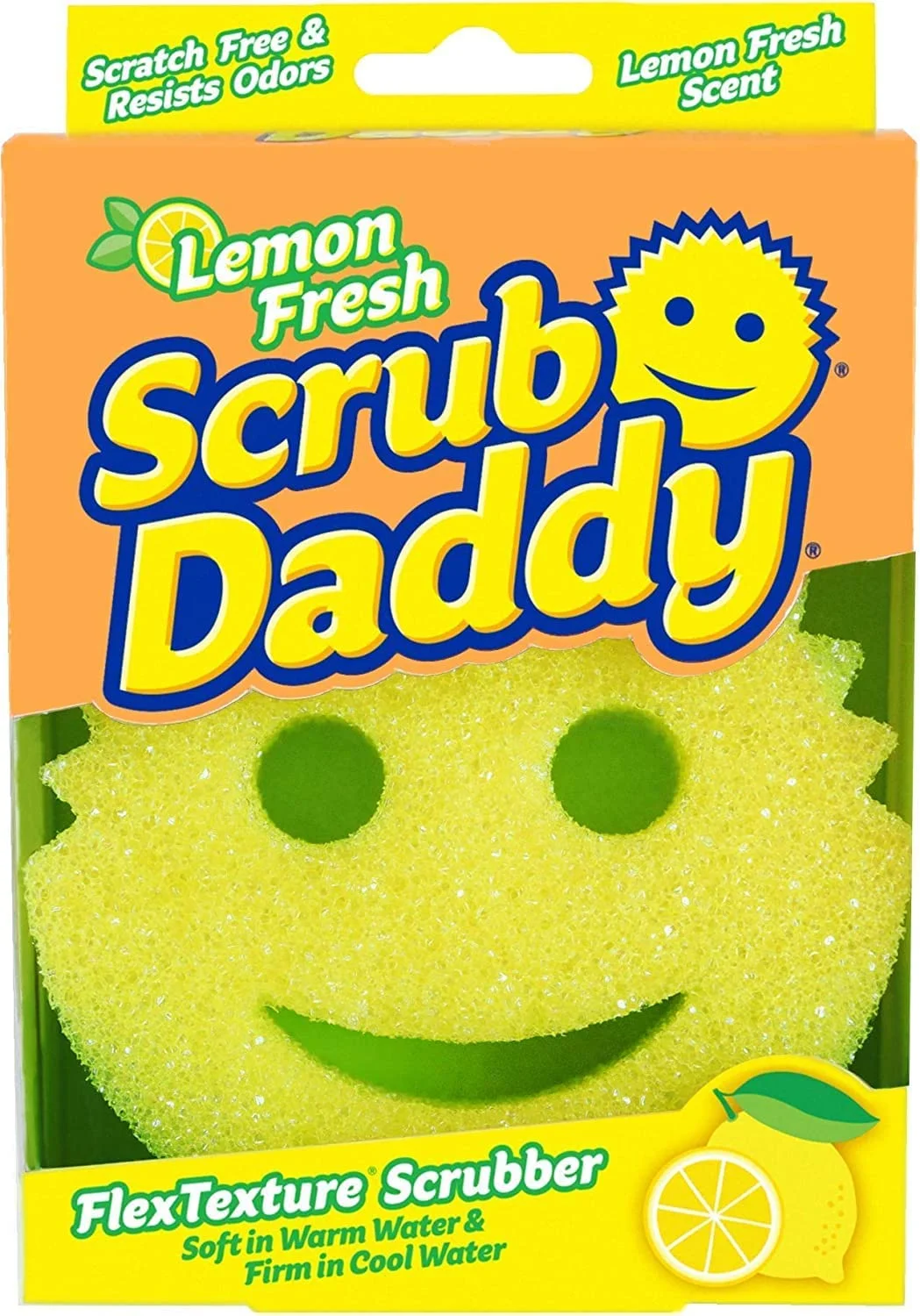 Scrub Daddy Sponge Set - Colors - Scratch-Free Scrubbers