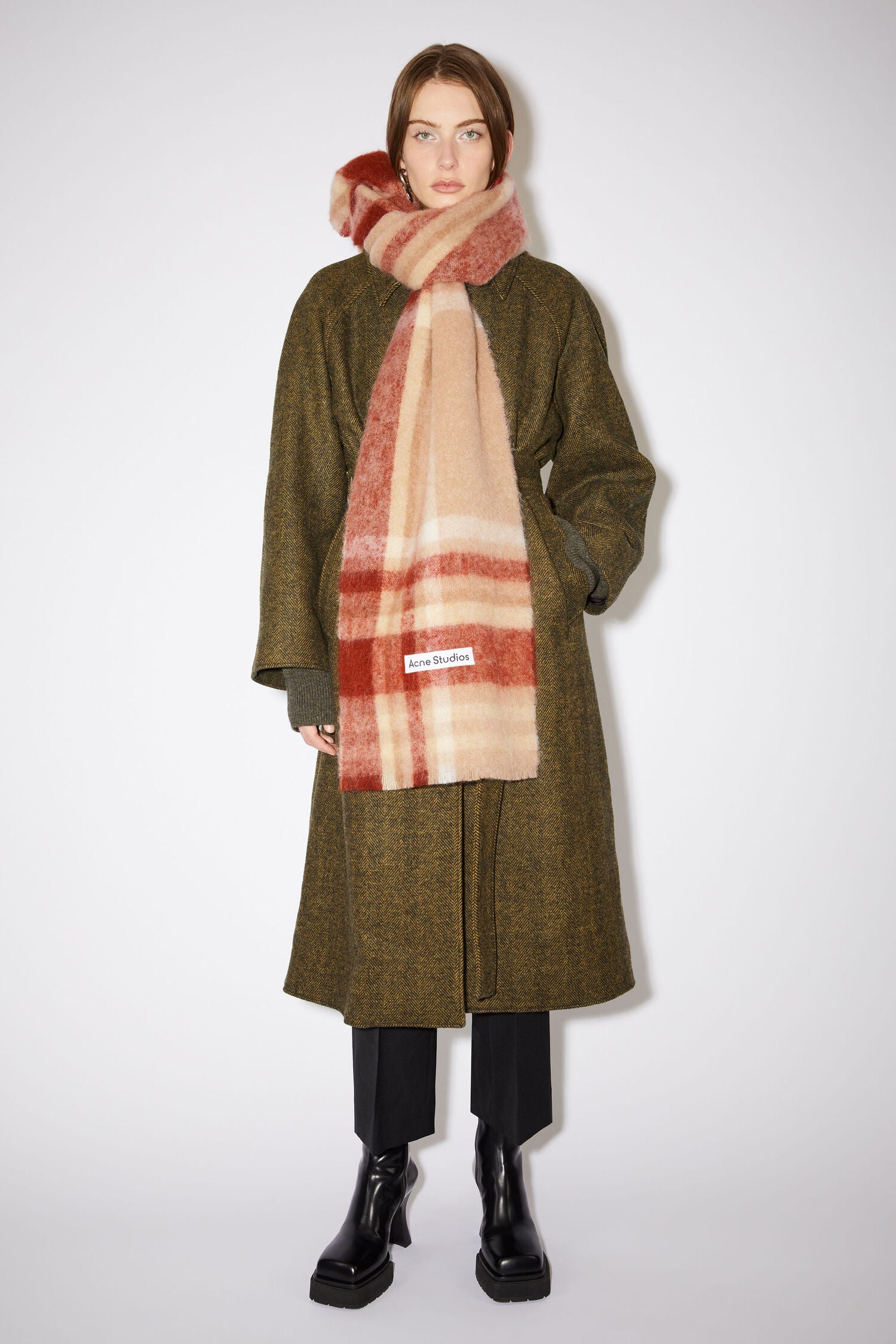 ACNE STUDIOS - Logo Wool Scarf