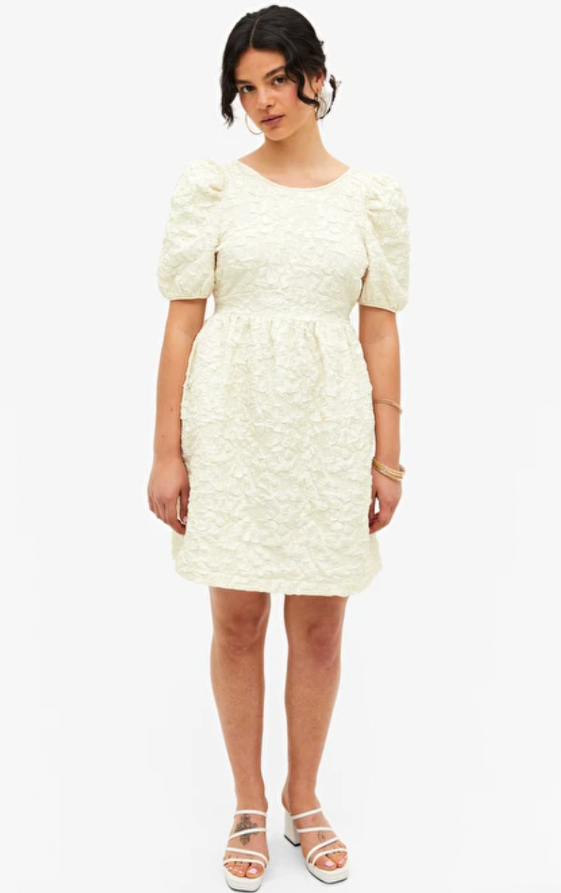 ワンピース bibiy DOROTHY PUFF DRESS white bibiy DOROTHY PUFF DRESS ホワイト