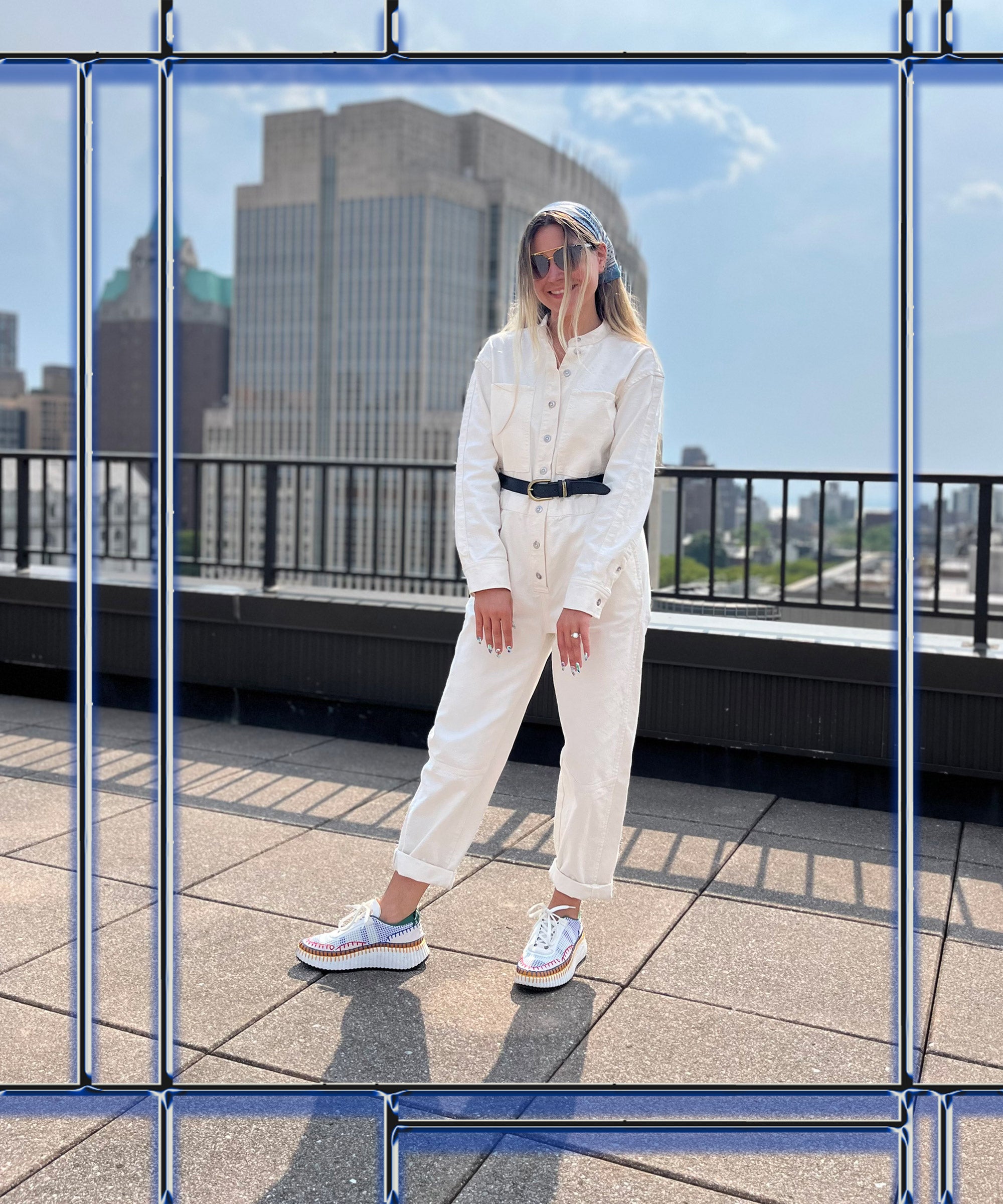 How This Fashion Editor Wears White Sneakers - People & Styles