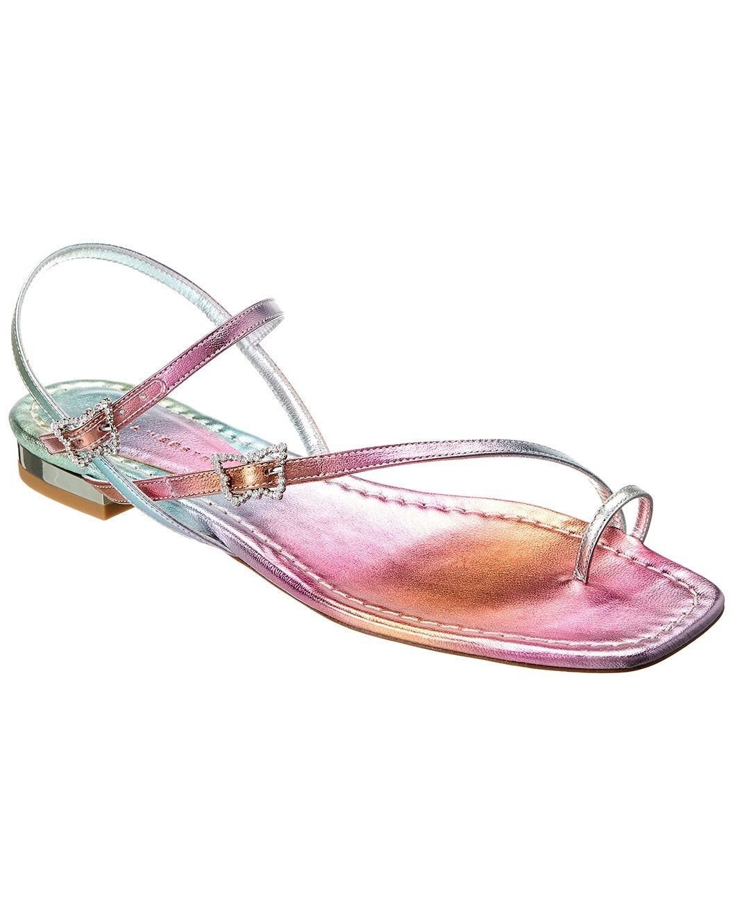 Sophia Webster + Venus Leather Sandal