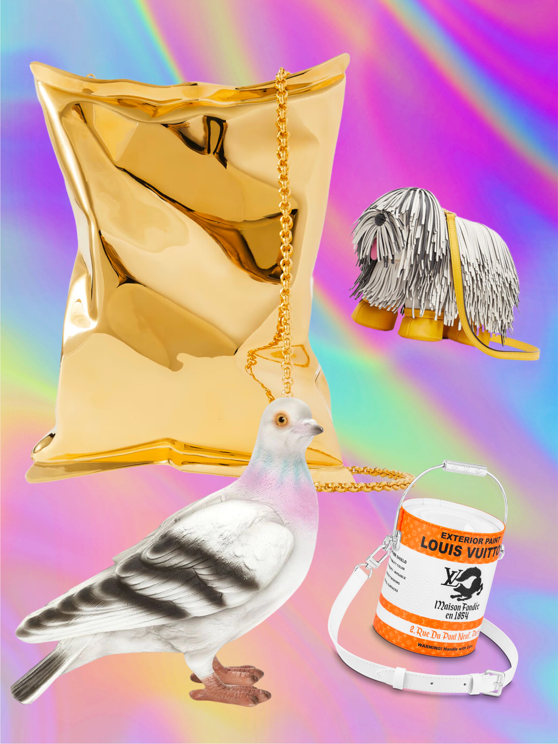 Louis Vuitton Releases 'Paint Can' Bags.