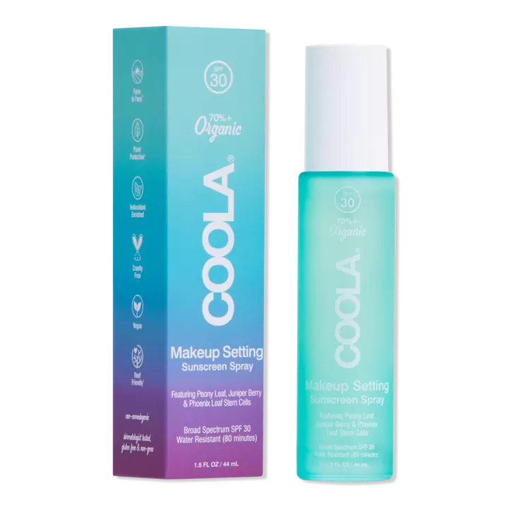 Coola + Makeup Setting Sunscreen Spray SPF 30