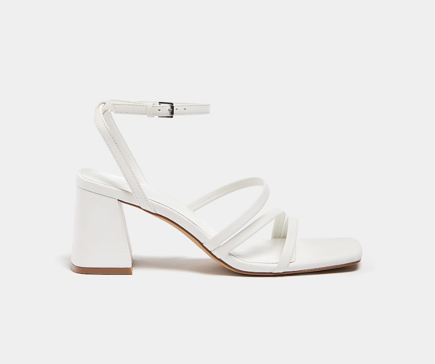Pull & Bear + Strappy Heeled Sandals