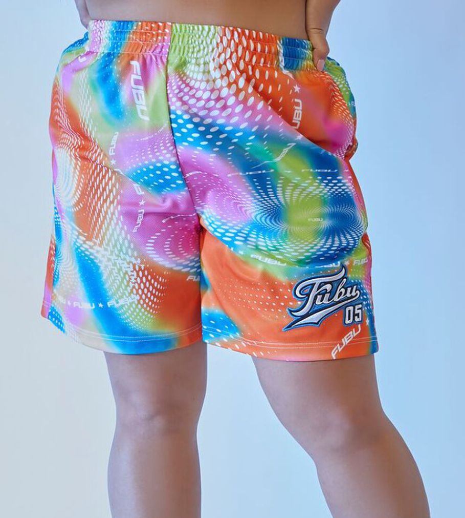 Forever 21 + Plus Size Abstract Print FUBU Shorts