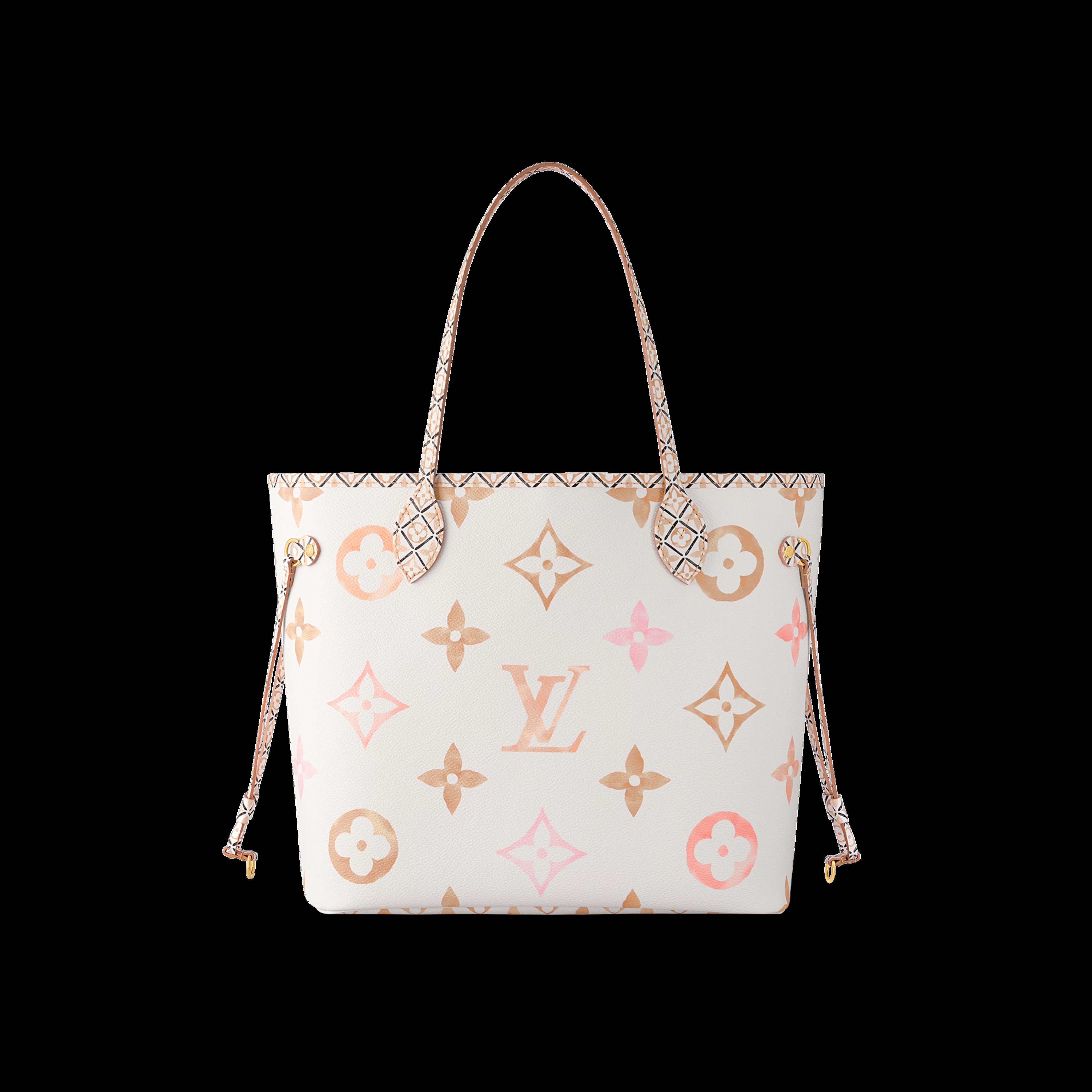 Louis Vuitton Cream Monogram Canvas Rayures Noé Petite