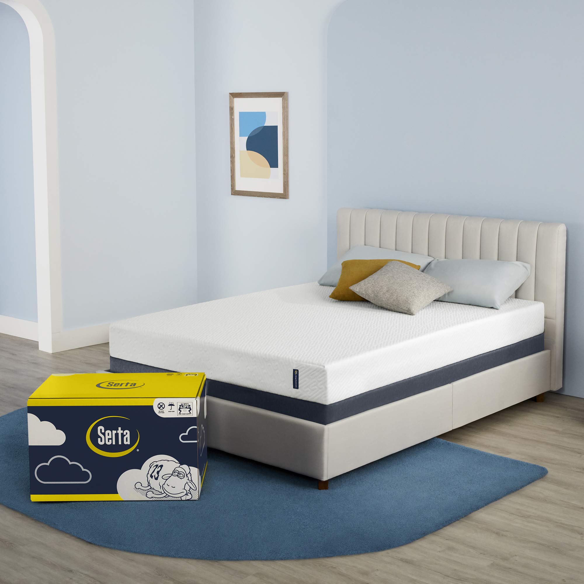 Serta + Cooling Gel Memory Foam Mattress (King)